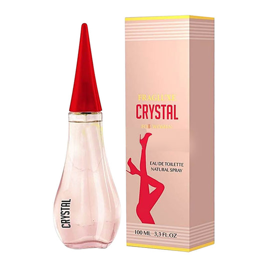 Fragluxe Crystal Women E.D.T 100ml | פרגלוקס קריסטל וומן אדט 100מל