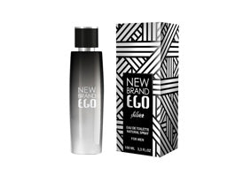 New Brand Ego Silver E.D.T 100ml | ניו ברנד אגו סילבר אדט 100מל
