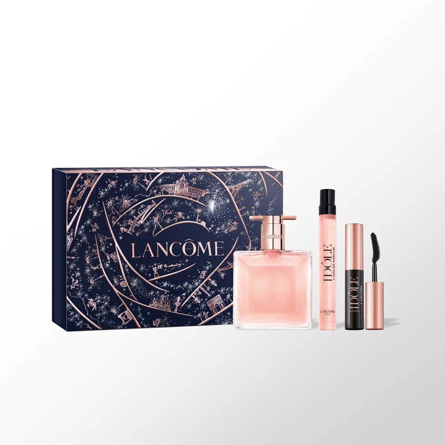 Lancome Idole E.D.P 25ml + 10ml + Mascara 2.5ml | לנקום סט אידול אדפ 25מל + 10מל + מיני מסקרה