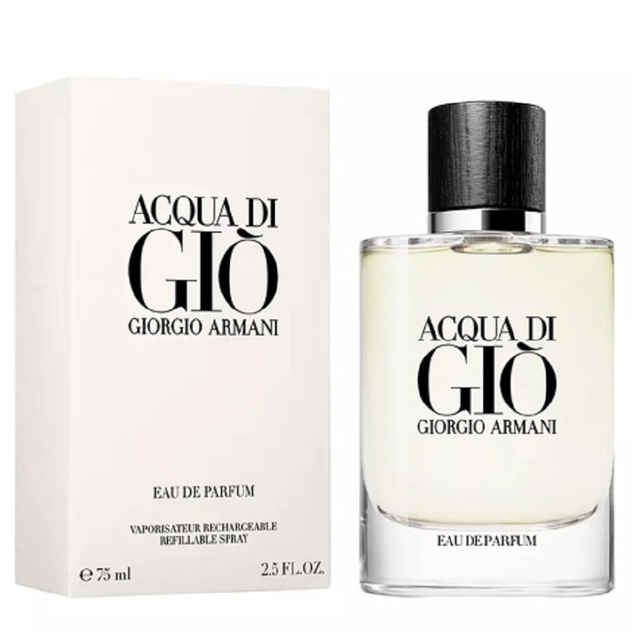 Giorgio Armani Acqua Di Gio Refillable E.D.P 75ml | גיורגיו ארמני אקווה דה גיאו רפילאיבל אדפ 75מל