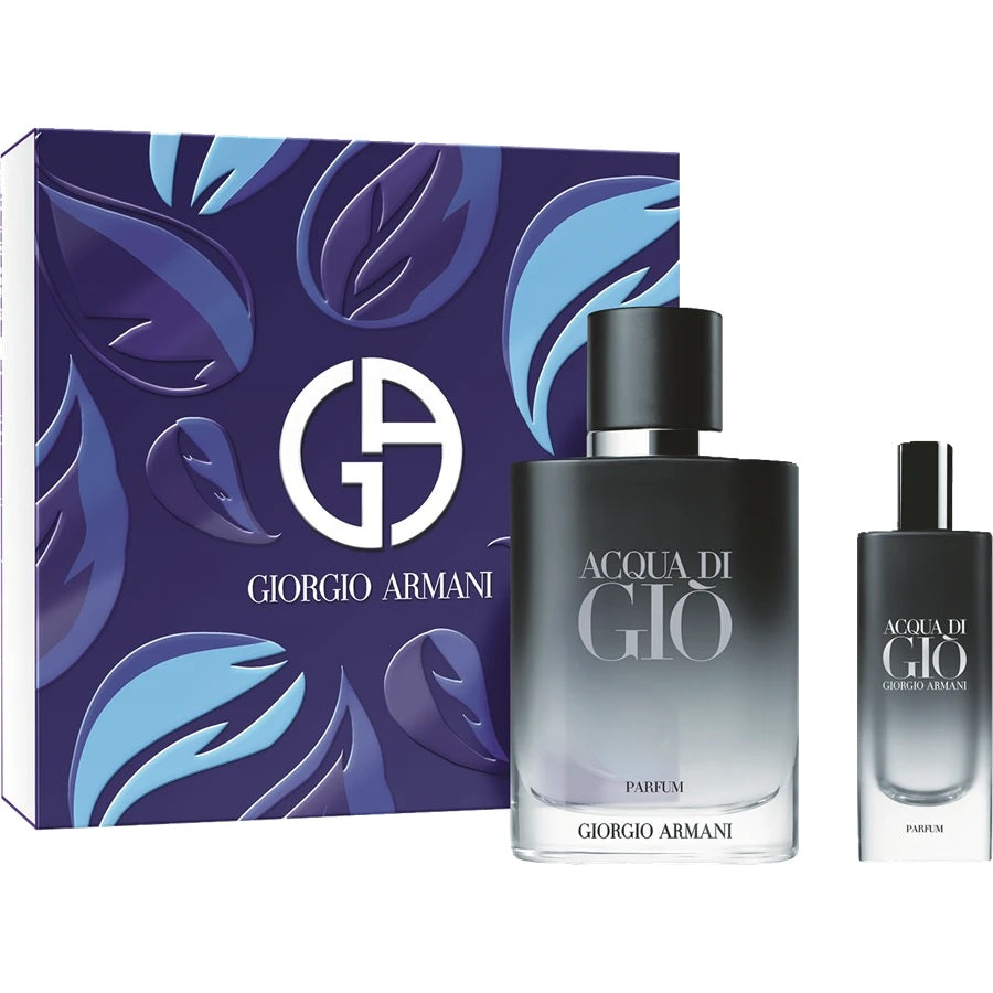 Giorgio Armani Set Acqua Di Gio Parfum 100ml + 15ml | גיורגיו ארמני סט כחול אקווה דה גיו פרפיום 100מל +15מל