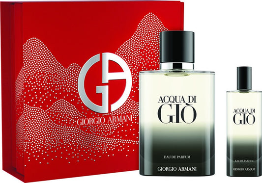 Giorgio Armani Acqua Di Gio E.D.P 100ml + 15ml | גיורגיו ארמני סט אדום אקווה דה גיו אדפ 100מל+15מל