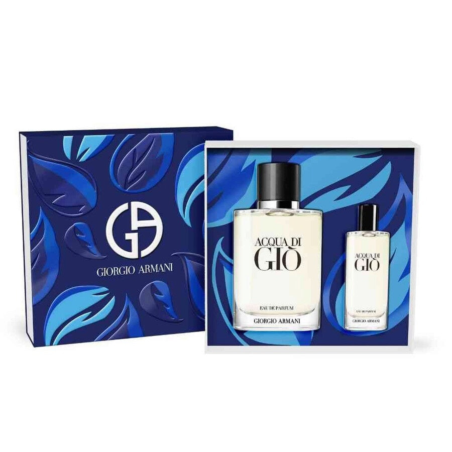 Giorgio Armani Blue Set Acqua Di Gio E.D.P 100ml+15ml | גיורגיו ארמני סט כחול אקווה דה גיו אדפ 100מל+15מל