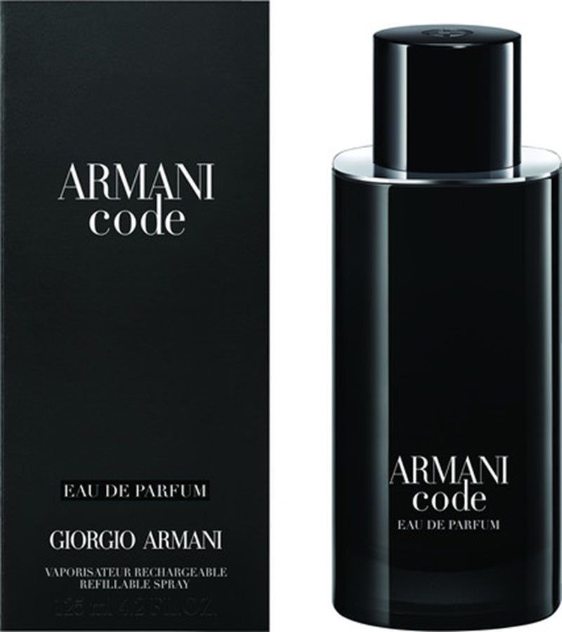 Giorgio Armani Armani Code Refillable E.D.P 125ml | גיורגיו ארמני בלאק קוד רפילייבל אדפ 125מל