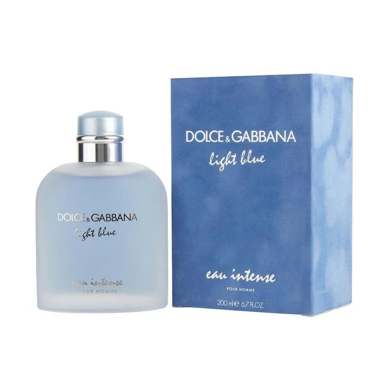 Dolce & Gabbana Light Blue Intense E.D.P 200ml | דולצה גבאנה לייט בלו או אינטנס אדפ 200מל