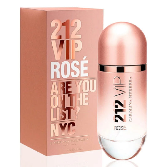 Carolina Herrera 212 VIP Rose E.D.P 125ml | קרולינה הררה 212 VIPרוז אדפ 125מל