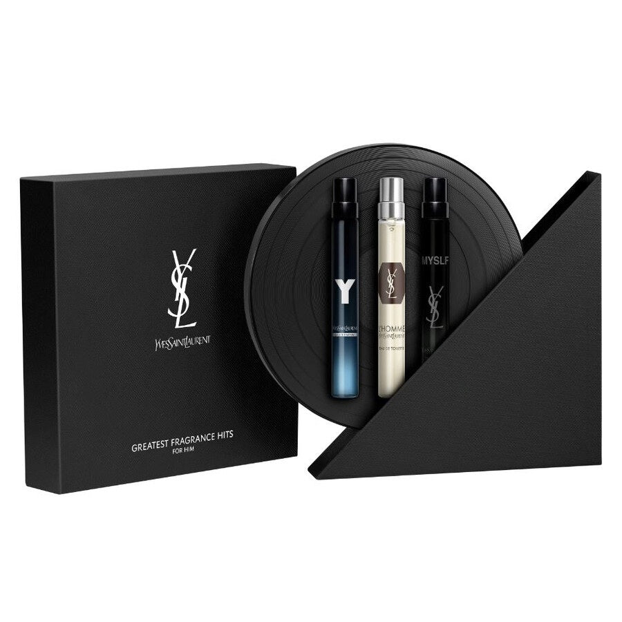 Yves Saint Laurent Set  Miniatures Y+l'homme+mYves Saint Laurentf E.D.P 3*10ml | סט מיניאטורות איב סאן לורן +Yלהום+מייסלף אדפ 10מל 3 *