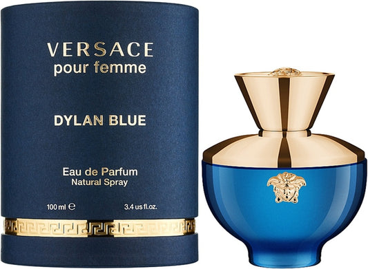 Versace Dylan Blue Pour Femme E.D.P 100ml | ורסאצה דילן בלו פור פם אדפ 100מל