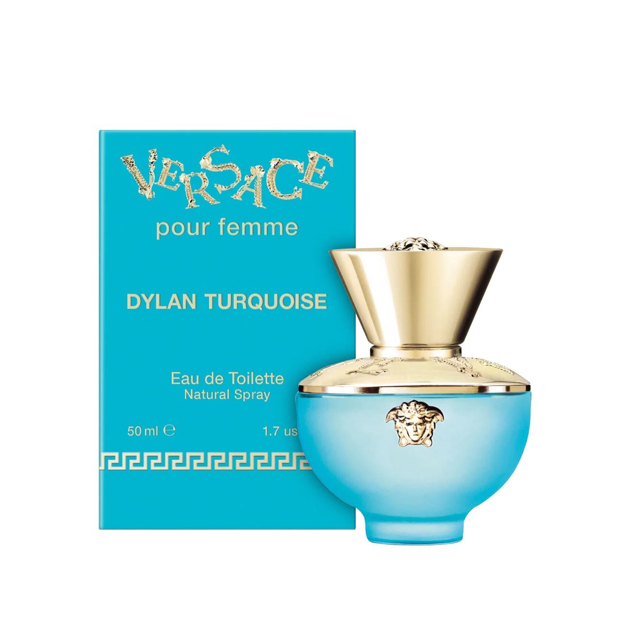 Versace Dylan Turquoise E.D.T 50ml | ורסאצה דילן טורקיז אדט 50מל