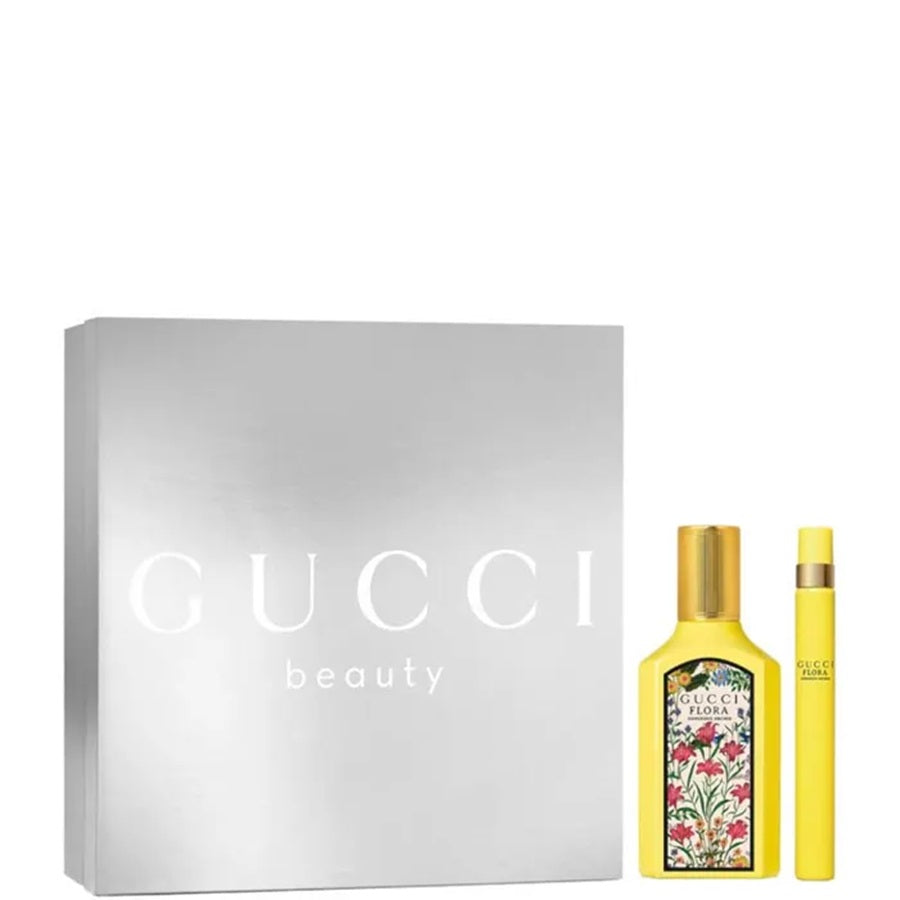 Gucci Set Flora Gorgeous Orchid E.D.P 50ml+ 10ml | גוצי סט פלורה גורגיס אורכיד אדפ 50מל + אדפ 10מל