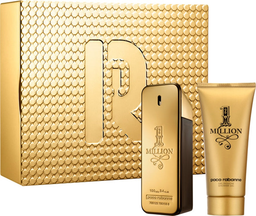 Pacco Rabanne 1 Million E.D.T 100ml + Shower Gel 100ml | פאקו רבאן סט 1מיליון אדט100מל+ ג.רחצה100