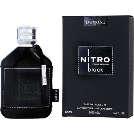 Dumont Nitro Black Intense E.D.P 100ml | דומונט ניטרו בלאק אינטנס אדפ 100מל