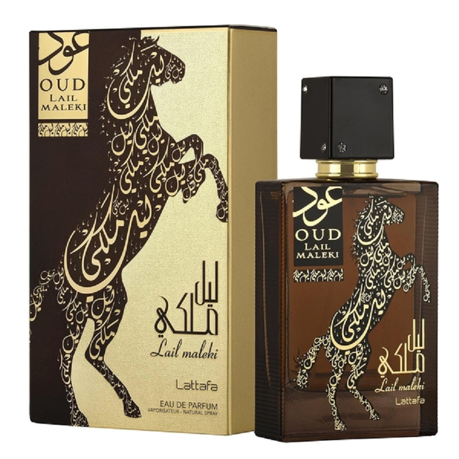 Lattafa Oud Lail Maleki E.D.P 100ml | לטפה אוד לאילמלקי אדפ 100מל