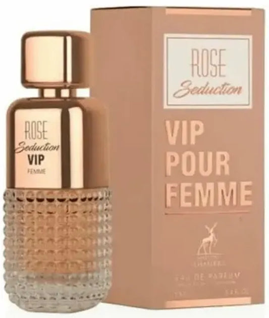 Maison Alhambra Rose Seduction Vip E.D.P 100ml | מאיסון אלהמברה רוז סדקשן VIP אדפ 100מל