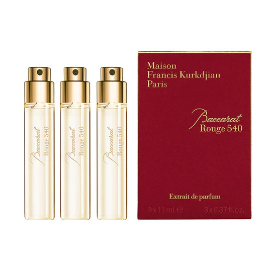 Maison Francis Kurkdjian Baccarat Rouge 540 Extrait De Parfum 3*11ml | מייסון פרנסיס באקארט רוג 540 אקסטרייט דה פרפיום 3*11מל