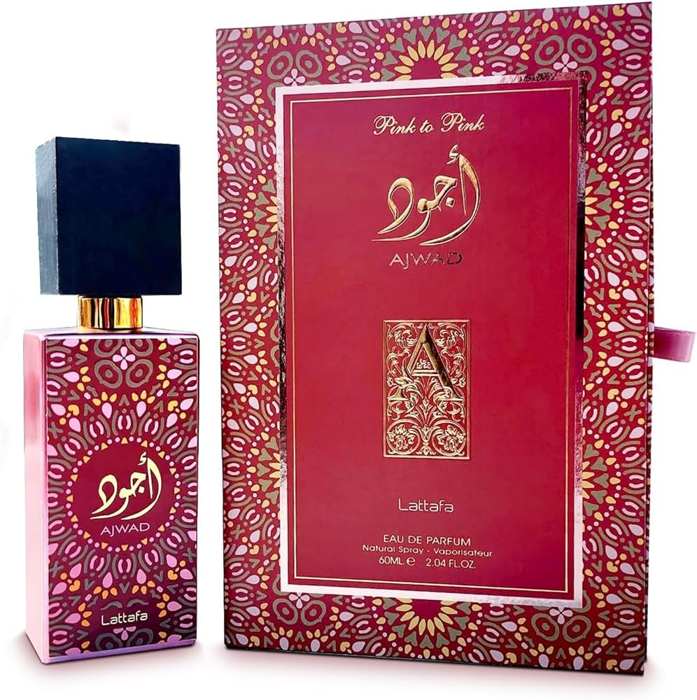 Lattafa Ajwad Pink E.D.P 60ml | לטפה אגוואד ורוד אדפ 60מל