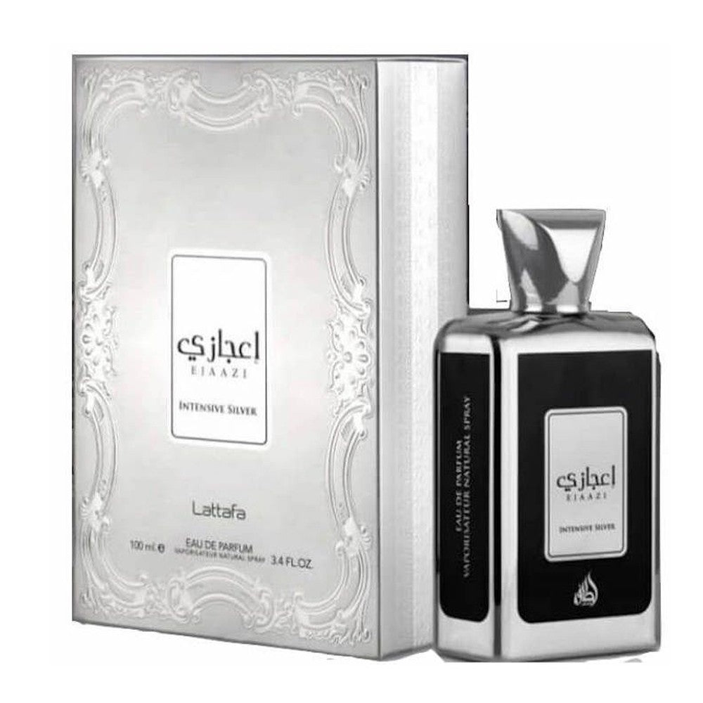 Lattafa Ejaazi Silver E.D.P 100ml | לטפה איגאזי אינטנסיב סילבר אדפ 100מל