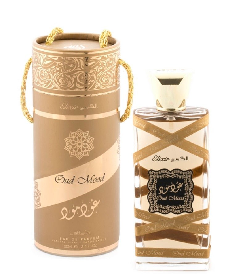 Lattafa Oud Mood Elixir E.D.P 100ml | לטפה אוד מוד אליקסיר אדפ 100מל