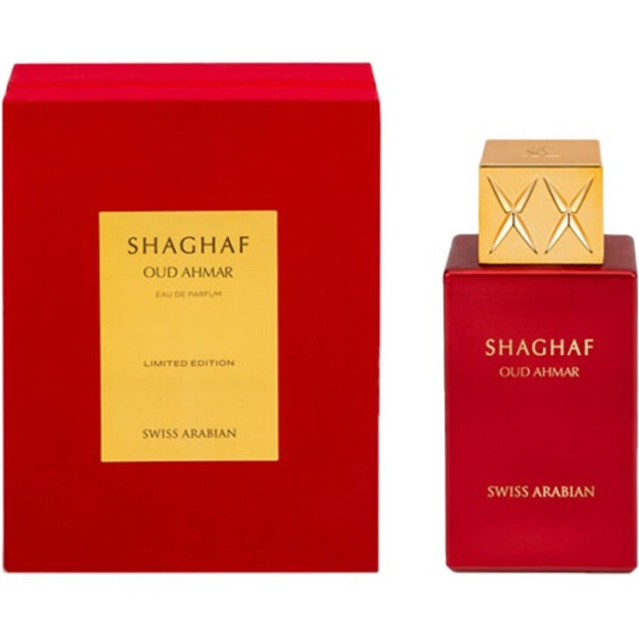 Swiss Arabian Shaghaf Oud Ahmar E.D.P 75ml | סוויס ערביאן שאהף אוד אחמאר אדפ 75מל