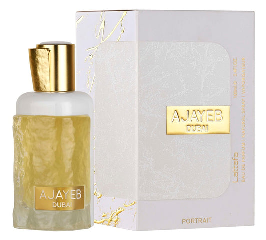Lattafa Ajayeb Dubai Portrait E.D.P 100ml | לטפה הדגאב דובאי פורטריט אדפ 100מל