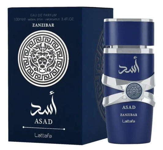 Lattafa Asad Zanzibar E.D.P 100ml | לטפה אסאד זנזיבר אדפ 100מל