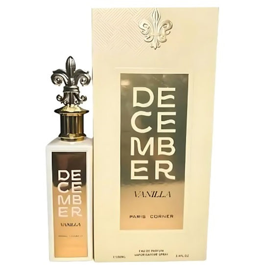 Paris Corner December Vanilla E.D.P 100ml | פריס קורנר דצמבר ונילה אדפ 100מל