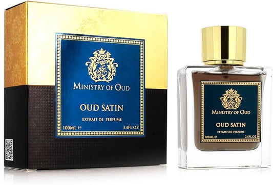 Ministry Of Oud Oud Satin Extrait De Parfum 100ml | מיניסטרי אוף אוד סאטין אקסטרייט דה פרפיום 100מל