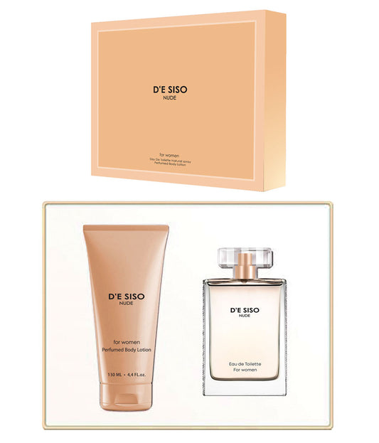 Set De Sisso Nude E.D.T 100ml+ Body Lotion 130ml | סט דה סיסו ניוד אדט 100מל + ק.גוף 130מל