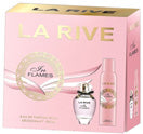La Rive Set In Flames Parfum E.D.T+deo | סט לה ריב אין פליימס בושם+דאו