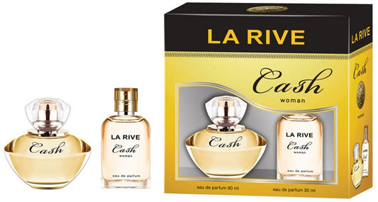 La Rive Set Cash E.D.P 90ml+30ml | סט לה ריב קאש אדפ 90מל +30מל
