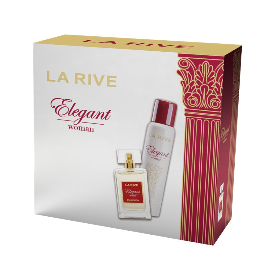 La Rive Set Elegant E.D.P+deo | סט לה ריב אלגנט וומן בושם+ דאו