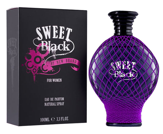 New Brand Sweet Black E.D.P 100ml | ניו ברנד סוויט בלאק אדפ 100מל