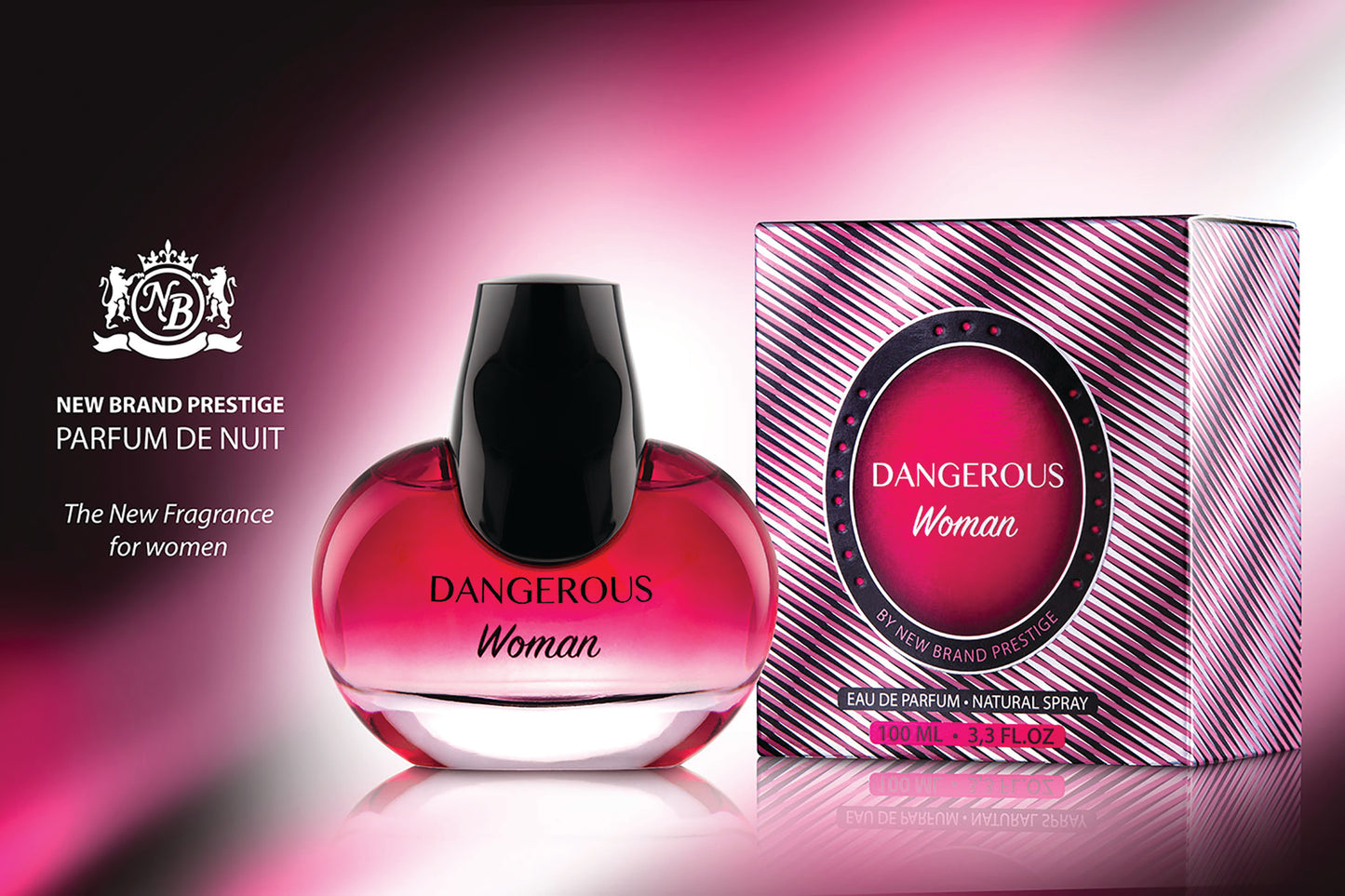 New Brand Dangerous E.D.P 100ml | ניו ברנד דנגרואס אדפ 100מל