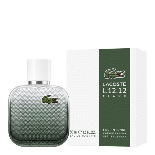 Lacoste L12.12 Blanc Intense E.D.T 100ml | לה קוסט ל 12.12בלאנק אינטנס אדט 100מל