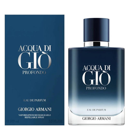 Giorgio Armani Acqua Di Gio Profondo E.D.P 100ml | גיורגיו ארמני אקווה די גיאו פרופונדו אדפ 100מל