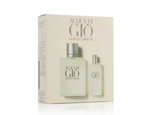 Giorgio Armani Acqua Di Gio E.D.T 100ml + 15ml | גיורגיו ארמני אקווה דה גיו סט אדט 100מל+15מל