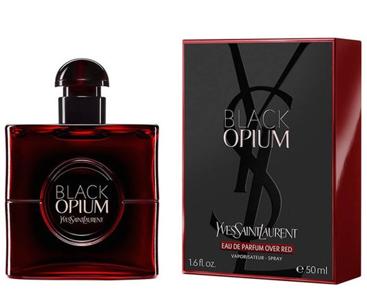 Yves Saint Lauren Black Opium Over Red Yves Saint Laurent E.D.P 50ml | איב סאן לורן בלאק אופיום אובר רד אדפ 50מל