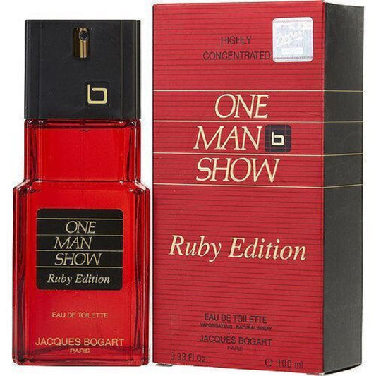 Jacques Bogart One Man Show Ruby Edition E.D.T 100ml | בוגארט וואן מן שואו רובי אדישן אדט 100מל