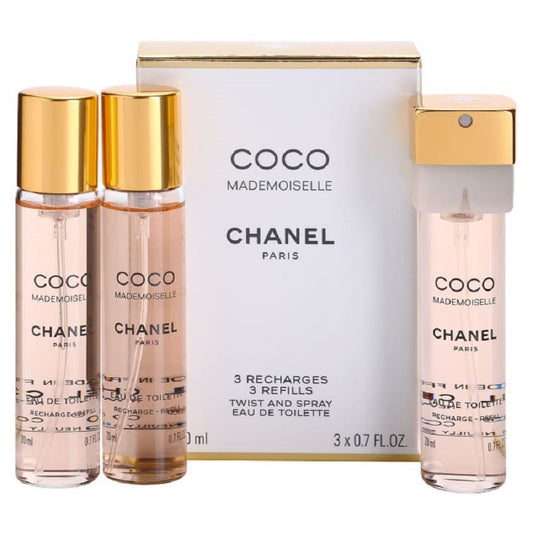 Chanel Set Coco Mademoiselle E.D.T 3x20ml | שאנל סט קוקו מדמוזל אדט 3*20מל