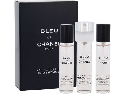 Chanel Bleu De Chanel E.D.P Redillable 3x20ml | שאנל בלו דה שאנל למילוי חוזר אדפ 3*20מל