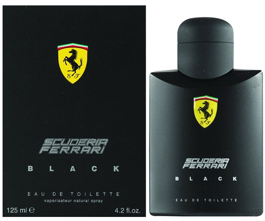 Ferrari Secuderia Black E.D.T 125ml | פרארי סקודריה בלאק אדט 125מל