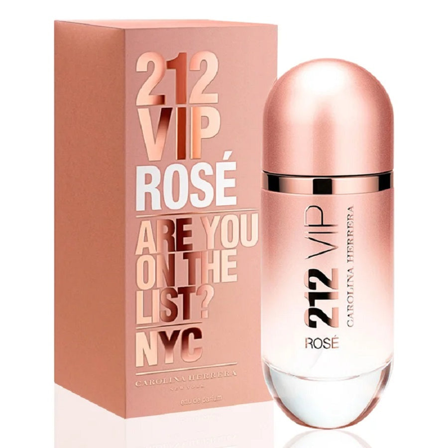 Carolina Herrera 212 VIP Rose E.D.P 125ml | קרולינה הררה 212 VIPרוז אדפ 125מל