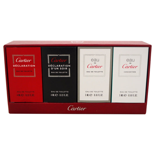 Cartier Miniatures Set E.D.T 5mlx2 Units+4mlx2 Units | סט מיניאטורות קרטייה אדט 5מל *2יח +4מל *2יח