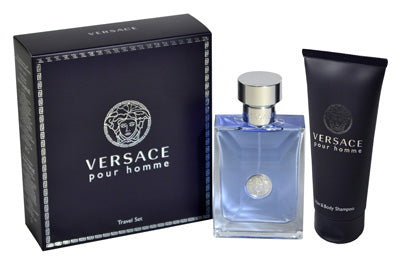Vercace Pour Homme E.D.T 100ml+shower Gel 100ml | סט ורסאצה פור הום אדט +100גל רחצה 100