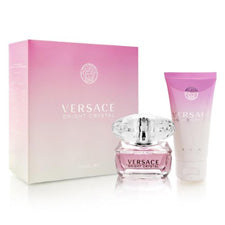 Versace Bright Crystal E.D.T 50ml + Body Lotion 100ml | ורסאצה סט ברייט קריסטל אדט 50מל +קרם גוף 100מל