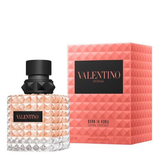 Valentino Donna Born In Roma Coral Fantasy E.D.P 50ml | ולנטינו דונה בורן אין רומא קורל פנטזי אדפ 50מל