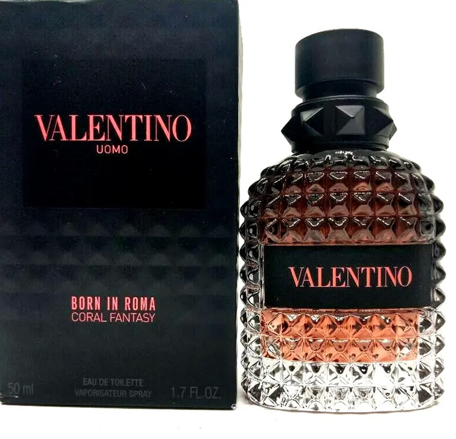 Valentino Uomo Born In Roma Coral Fantasy E.D.T 50ml | ולנטינו אומו בורן ין רומה קורל פנטזי אדט 50מל