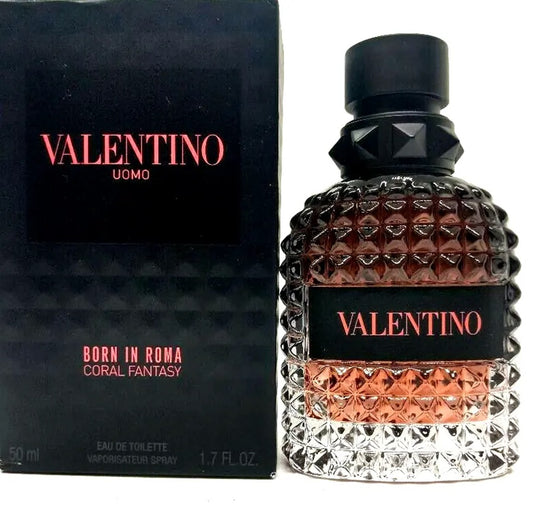 Valentino Uomo Born In Roma Coral Fantasy E.D.T 50ml | ולנטינו אומו בורן ין רומה קורל פנטזי אדט 50מל