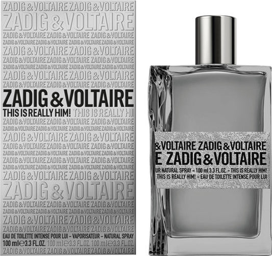 Zadig & Voltaire This Is Really Him Intense E.D.T 100ml | זאדיג דיס איס ריאלי הים אינטנס אדט 100מל