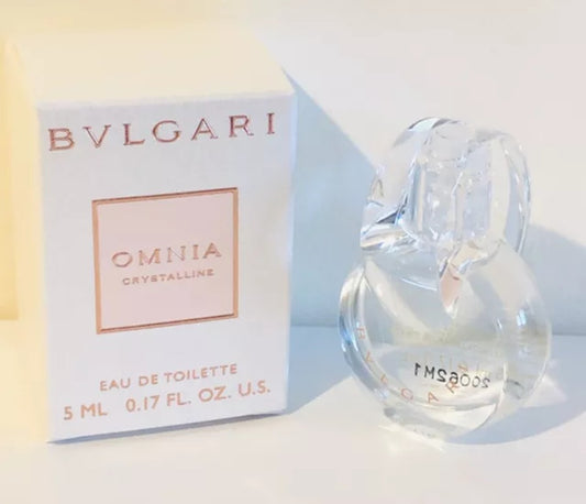 Bvlgari Omnia Crystalline E.D.T 5ml | בולגרי אומניה קריסטלין אדט 5מל